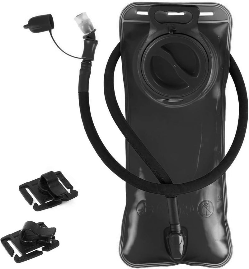 HEIKLN Hydration Bladder 2L-3L,Leak Proof Water Reservoir with Insulated Sleeve, BPA Free Military Water Storage Bladder Bag Hydration Pack Replacement,Great for Bicycling Hiking Camping Hunting Running - Image 1
